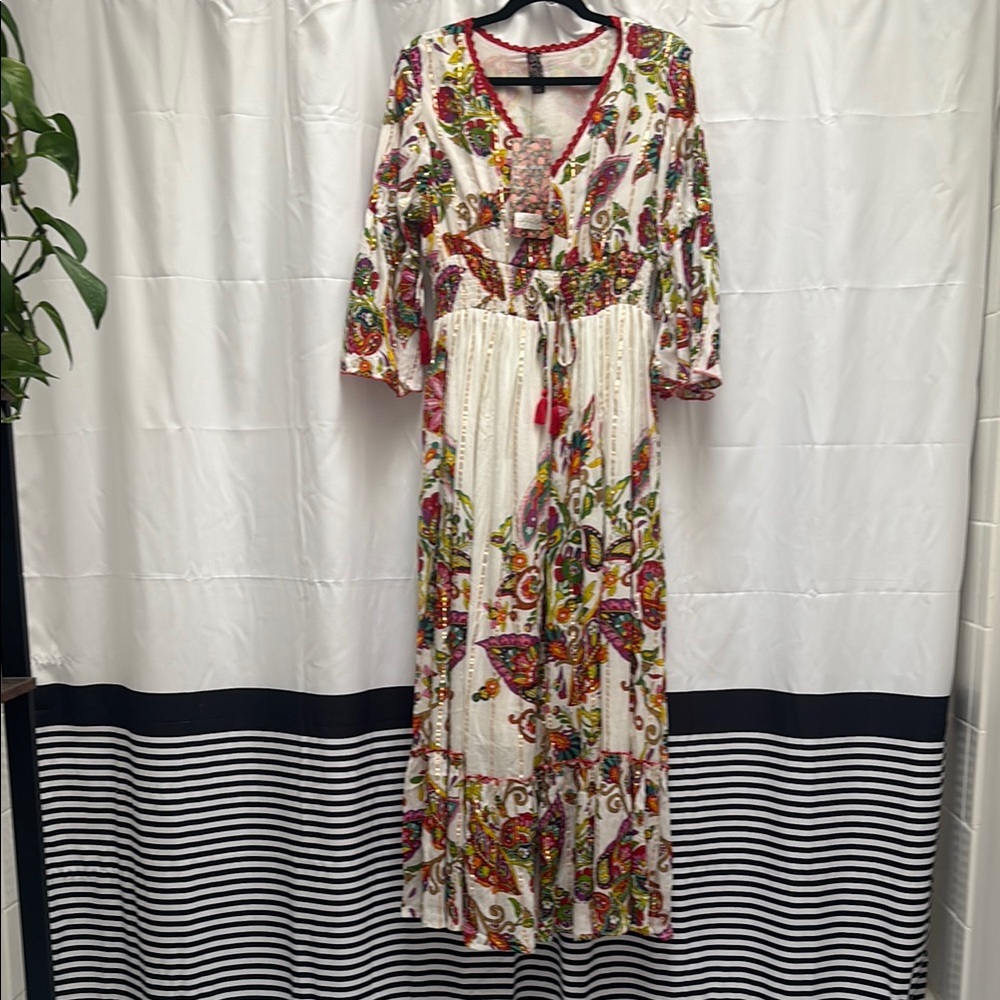 NWT Floral Maxi Dress